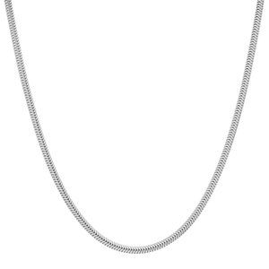 Silver Snake Chain - 18" - Italy - Mens/Ladies